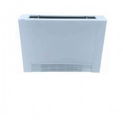 Bravair FCS-025 Fan Coil Slim 1.05/2.60 kW Δαπέδου Λευκό