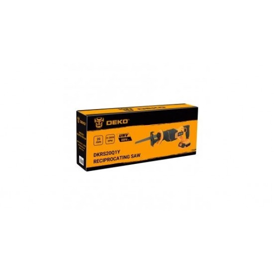 Eπαγγελματική Σπαθόσεγα Μπαταρίας 20V DEKO DKRS20Q1Y-S1 Eπαγγελματική Σπαθόσεγα Μπαταρίας 20V DEKO DKRS20Q1Y-S1
