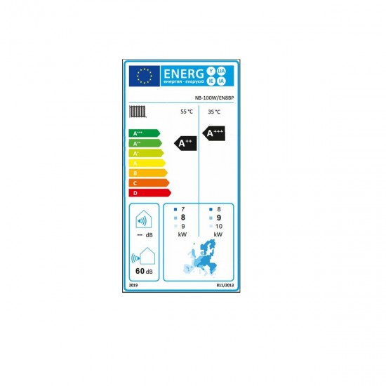 Nobus Αντλία θερμότητας NB-100W/EN8BP 10kW Μονοφασική