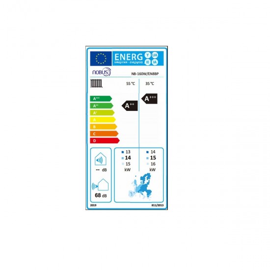 Nobus Αντλία θερμότητας NB-160W/EN8BP 16kW Τριφασική