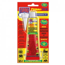 TURBO-FIX 80ml ΜΑΥΡΗ ΚΟΛΛΑ BLISTER 98436