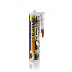 TURBO-Fix & Go Σφραγιστική σιλικόνη λευκή 98454 290 ml