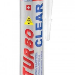Turbo Clear Σφραγιστική Σιλικόνη Διάφανη 290ml 98495