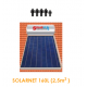Assos SOLARNET Ηλιακός θερμοσίφωνας Glass 160lt / 2.50m² Επιλεκτικός διπλής ενεργείας Assos SOLARNET Ηλιακός θερμοσίφωνας Glass 160lt / 2.50m² Επιλεκτικός διπλής ενεργείας