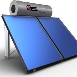 CALPAK Prisma 200lt /4.0 m² Glass Επιλεκτικός Ηλιακός Θερμοσίφωνας Διπλής Ενέργειας