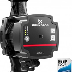 GRUNDFOS ALPHA1 L 25-60 180 Ηλεκτρονικός Κυκλοφορητής θέρμανσης ρυθμιζόμενης ταχύτητας