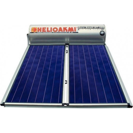 HELIOAKMI MEGASUN Ηλιακός θερμοσίφωνας 300 lt / 4.20 m² Glass διπλής ενεργείας HELIOAKMI MEGASUN Ηλιακός θερμοσίφωνας 300 lt / 4.20 m² Glass διπλής ενεργείας