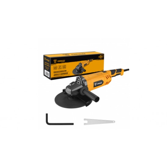 Γωνιακός Τροχός Ø230mm 2400W DEKO DKAG230G240