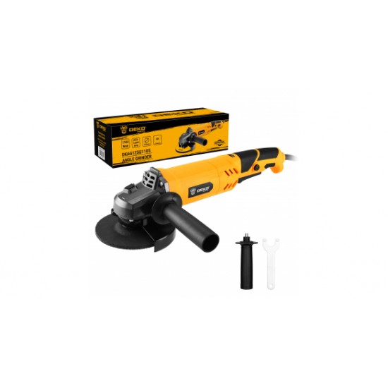 Γωνιακός Τροχός με ρύθμιση στροφών Ø125mm 1100W DEKO DKAG125G110S Γωνιακός Τροχός με ρύθμιση στροφών Ø125mm 1100W DEKO DKAG125G110S