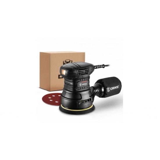 Έκκεντρο Τριβείο Ø125 350W DEKO DKSD125J1 Έκκεντρο Τριβείο Ø125 350W DEKO DKSD125J1