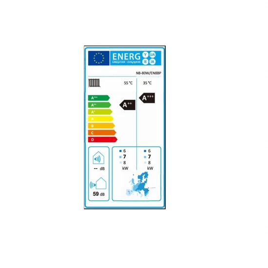 Nobus Αντλία θερμότητας NB-80W/EN8BP 8kW Μονοφασική