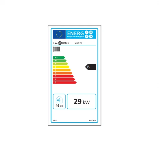 Halcotherm M3D 25 Ατομικός Λέβητας Πετρελαίου (3 διαδρομών) με Καυστήρα 25.000kcal/h
