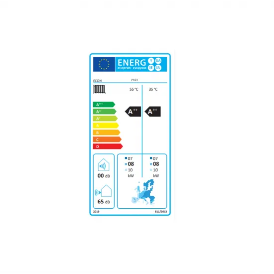 Econset Hero Plus P10T Αντλία Θερμότητας 12.5kW Τριφασική 60°C Monoblock (6 ΑΤΟΚΕΣ ΔΟΣΕΙΣ)