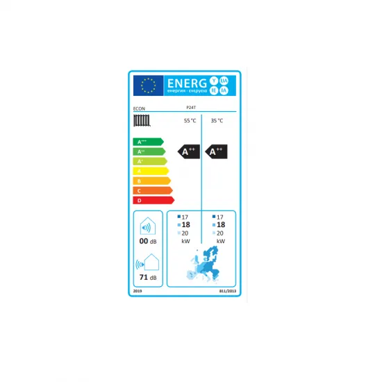 Econset Hero Plus P24T Αντλία Θερμότητας 25kW Τριφασική 60°C Monoblock (6 ΑΤΟΚΕΣ ΔΟΣΕΙΣ)