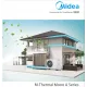 MIDEA Αντλία Θερμότητας M-THERMAL V16W/D2RN8-B 65°C Series 3 MONOBLOCK R32 INVERTER 16KW 400V τριφασική (6 ΑΤΟΚΕΣ ΔΟΣΕΙΣ)
