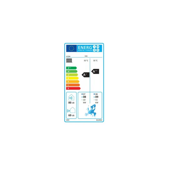Econset Hero H8A Αντλία Θερμότητας 11.5kW Μονοφασική 60°C Monoblock R410A (6 ΑΤΟΚΕΣ ΔΟΣΕΙΣ)