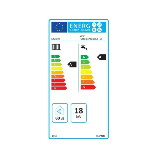 Kiturami Low NoX New Turbo Condensing 17D Deluxe Ατομικός Λέβητας ΙΝΟΧ Συμπύκνωσης Πετρελαίου με Καυστήρα 15.477 kcal/h (6 ΑΤΟΚΕΣ ΔΟΣΕΙΣ)