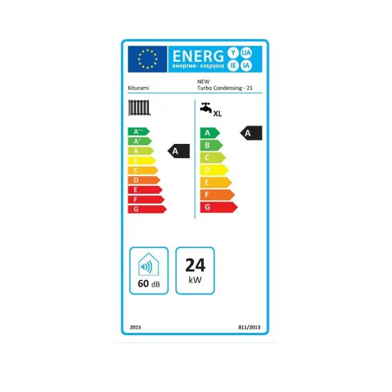 Kiturami Low NoX New Turbo Condensing 21D Deluxe Λέβητας ΙΝΟΧ Συμπύκνωσης Πετρελαίου με Καυστήρα 20.636 kcal/h (6 ΑΤΟΚΕΣ ΔΟΣΕΙΣ)
