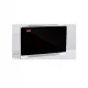 PHNIX PFP-025V-C Fan Coil Glass νερού ψύξης-θέρμανσης 1-2,55 kw με Μαύρο Τζάμι