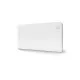 PHNIX PFP-100V-C Fan Coil Glass νερού ψύξης-θέρμανσης 4,35-5,2 kw με Άσπρο Τζάμι 
