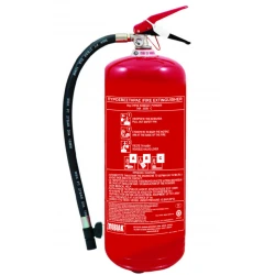 Φορητός Πυροσβεστήρας Ξηράς Σκόνης 6kg MBK07-060PA-P1I με Βάση ABC85 Mobiak