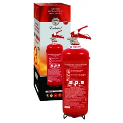 Φορητός Πυροσβεστήρας Ξηράς Σκόνης 3kg MBK09-030PA-P1B ε Βάση Μεταλλική Mobiak 