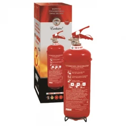 Φορητός Πυροσβεστήρας Ξηράς Σκόνης 3kg MBK09-030PA-P1B με Βάση Μεταλλική Mobiak 