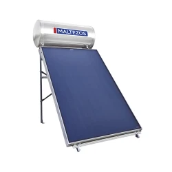 200L MALTEZOS INOX / SAC 130x200 Τριπλής Ενέργειας 2.60 τ.μ. Επιλεκτικός