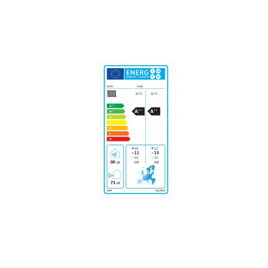 Econset Hero H15B Αντλία Θερμότητας 16.5kW Μονοφασική 60°C Monoblock R410A (6 ΑΤΟΚΕΣ ΔΟΣΕΙΣ)
