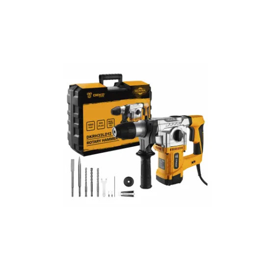Κρουστικό Περιστροφικό Πιστολέτο SDS PLUS 1250W DEKO DKRH32LD12