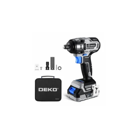 Μπουλονόκλειδο Μπαταρίας 20V BRUSHLESS MAX 350Nm 2.0Ah DEKO DKBW20XL01-B