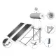 Sole Eurostar 200-2T-175 Γκρι 200lt/3.5m² Glass Ηλιακός Θερμοσίφωνας Τριπλής Ενέργειας
