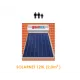 Assos SOLARNET Ηλιακός θερμοσίφωνας Glass 120lt / 2.00m² Επιλεκτικός διπλής ενεργείας