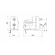 GRUNDFOS SCALA 2 Μονοβάθμιο Μονοφασικό Πιεστικό Συγκρότημα Νερού Χωρίς Δοχείο 550W